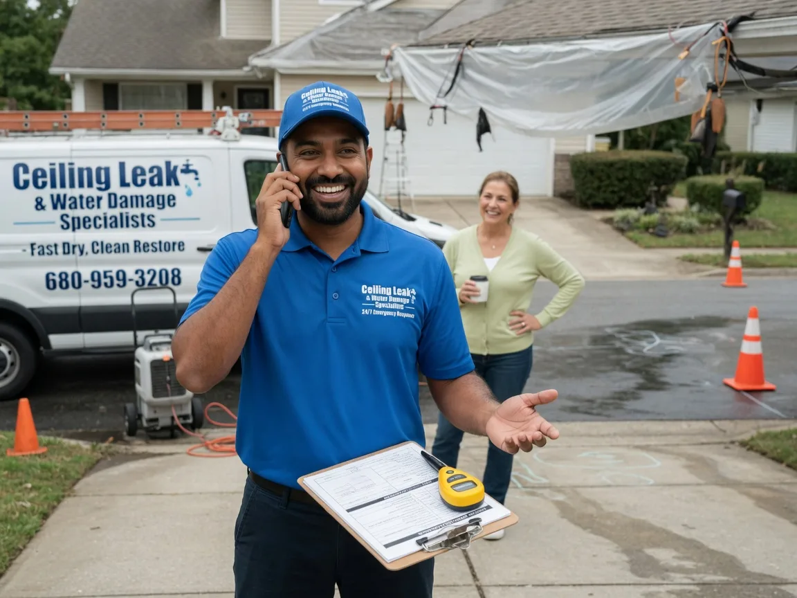 Ceiling Leak Cleanup Milam, TX FAQs