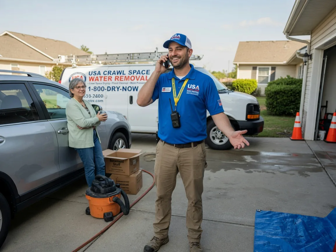 Crawl Space Water Removal Milam, TX FAQs